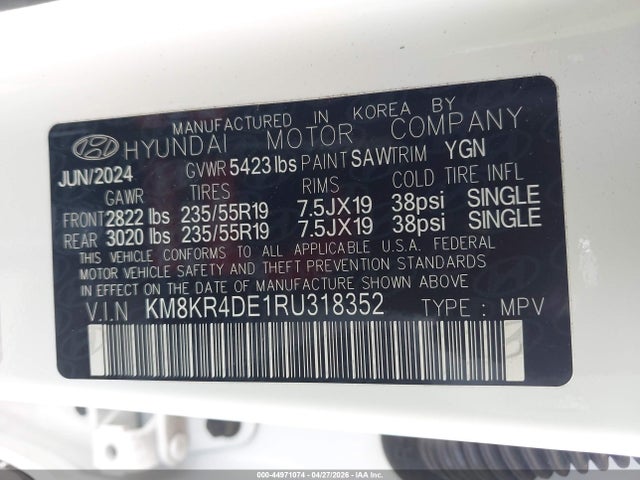 KM8KR4DE1RU318352 Hyundai Ioniq 5 Limited