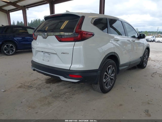 Auction sale of the 2022 Honda Cr-v Awd Ex-l, vin: 2HKRW2H81NH649599, lot number: 44971103