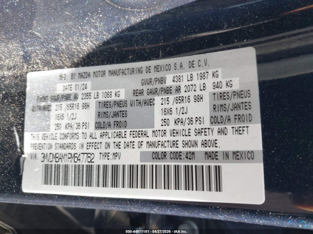 3MVDMBAM1RM647762 Mazda Cx-30 2.5 S