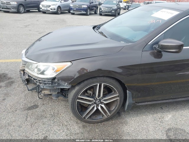 44971191 :رقم المزاد ، 1HGCR2F53GA211037 vin ، 2016 Honda Accord Sport مزاد بيع