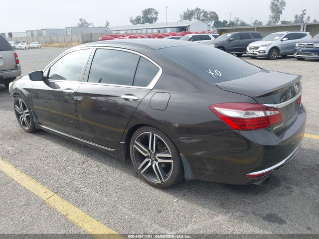 44971191 :رقم المزاد ، 1HGCR2F53GA211037 vin ، 2016 Honda Accord Sport مزاد بيع
