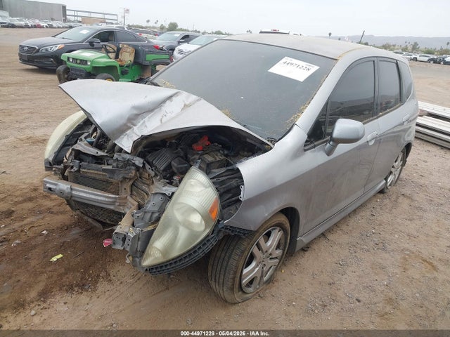44971228 :رقم المزاد ، JHMGD38658S064174 vin ، 2008 Honda Fit Sport مزاد بيع