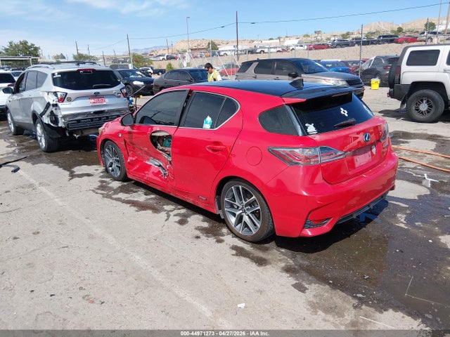 Aukcja sprzedaży 2014 Lexus Ct 200h, vin: JTHKD5BHXE2203727, numer aukcji: 44971273