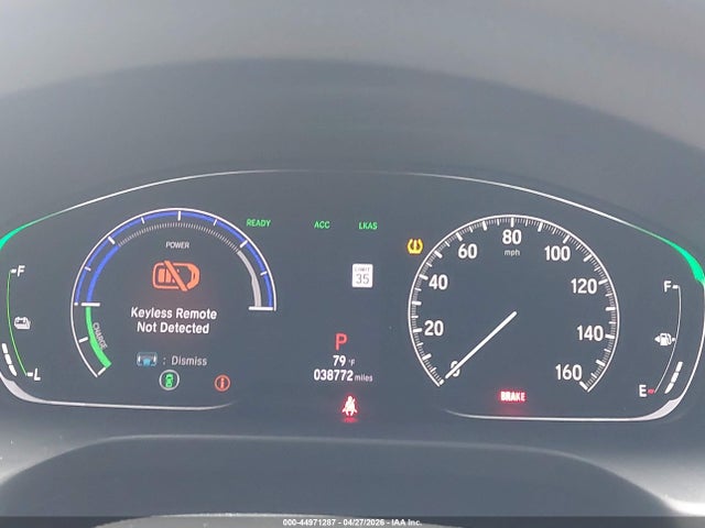 44971287 :رقم المزاد ، 19XZE4F52NE006237 vin ، 2022 Honda Insight Ex مزاد بيع