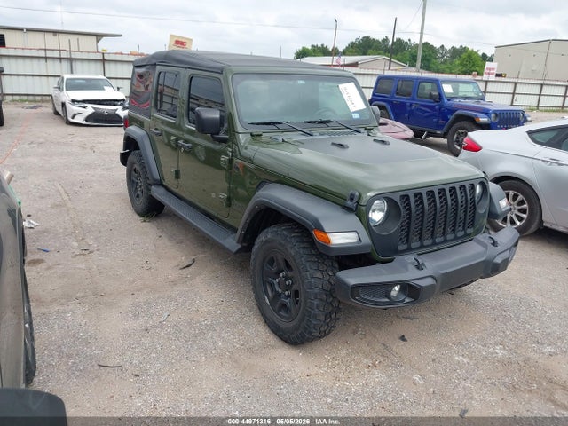 44971316 :رقم المزاد ، 1C4PJXDN1RW105232 vin ، 2024 Jeep Wrangler 4-door Sport 4x4 مزاد بيع