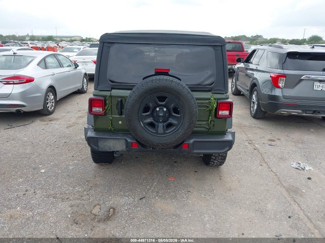44971316 :رقم المزاد ، 1C4PJXDN1RW105232 vin ، 2024 Jeep Wrangler 4-door Sport 4x4 مزاد بيع