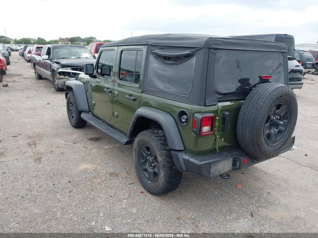 44971316 :رقم المزاد ، 1C4PJXDN1RW105232 vin ، 2024 Jeep Wrangler 4-door Sport 4x4 مزاد بيع