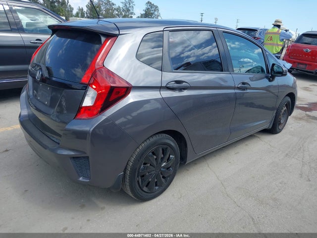 2015 Honda Fit Lx მანქანა იყიდება აუქციონზე, vin: 3HGGK5H5XFM774642, აუქციონის ნომერი: 44971402
