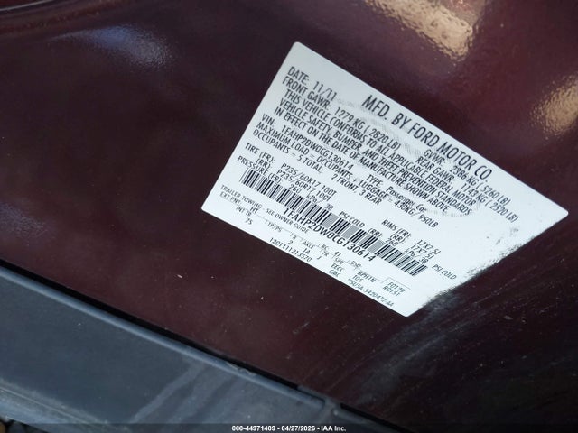 Aukcja sprzedaży 2012 Ford Taurus Se, vin: 1FAHP2DW0CG130614, numer aukcji: 44971409