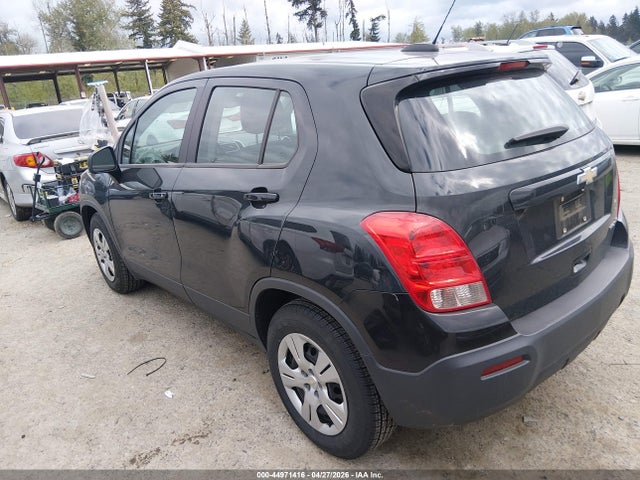 44971416 :رقم المزاد ، 3GNCJKSB2FL225172 vin ، 2015 Chevrolet Trax 1ls مزاد بيع