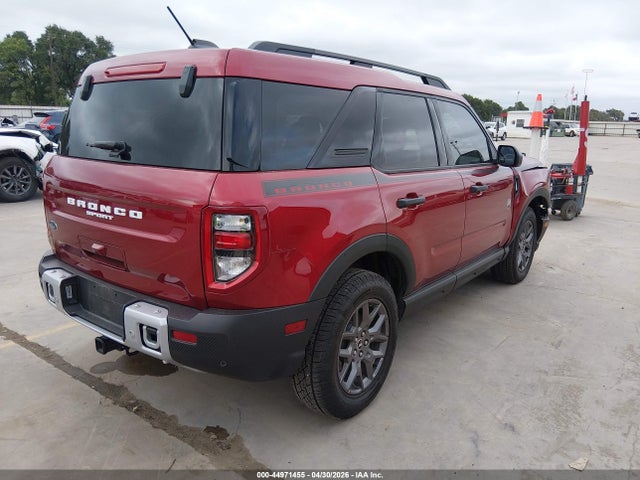 44971455 :رقم المزاد ، 3FMCR9BN3SRF27514 vin ، 2025 Ford Bronco Sport Big Bend مزاد بيع