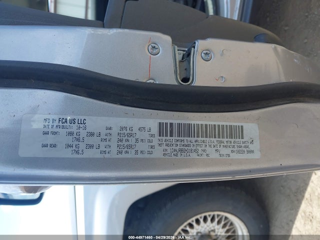 44971460 :رقم المزاد ، 1C4NJRBB2HD181452 vin ، 2017 Jeep Patriot Sport Se 4x4 مزاد بيع