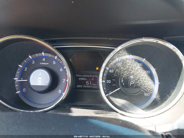 2011 Hyundai Sonata Limited მანქანა იყიდება აუქციონზე, vin: 5NPEC4AC5BH179414, აუქციონის ნომერი: 44971710