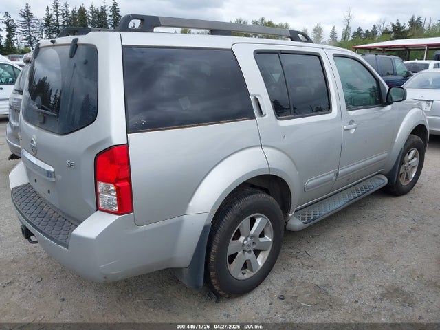 44971726 :رقم المزاد ، 5N1AR1NB4AC602390 vin ، 2010 Nissan Pathfinder Se مزاد بيع