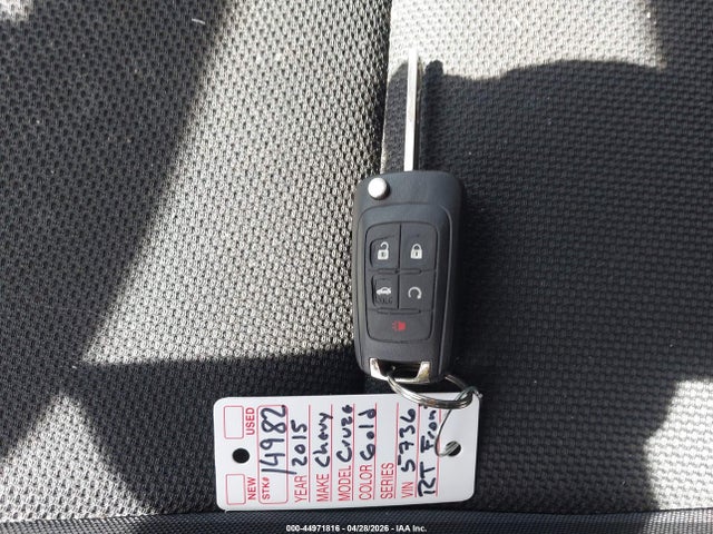 Продажа на аукционе авто 2015 Chevrolet Cruze 1lt Auto, vin: 1G1PC5SB8F7245736, номер лота: 44971816