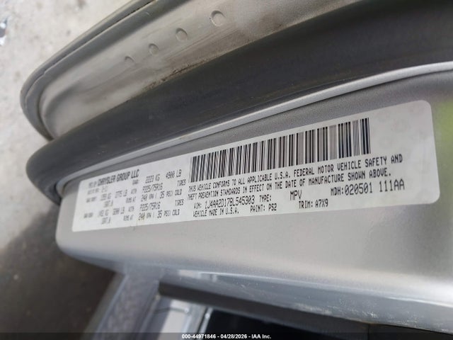44971846 :رقم المزاد ، 1J4AA2D17BL545303 vin ، 2011 Jeep Wrangler Sport مزاد بيع