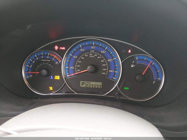 44971886 :رقم المزاد ، JF2SH646X9H765624 vin ، 2009 Subaru Forester 2.5x Limited مزاد بيع