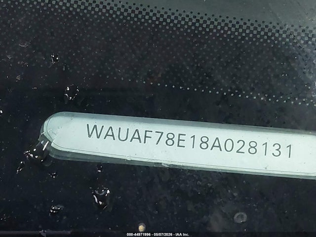 Продаж на аукціоні авто 2008 Audi A4 2.0t, vin: WAUAF78E18A028131, номер лоту: 44971996