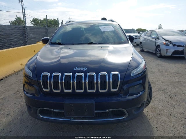 44972015 :رقم المزاد ، 1C4PJMDS0EW296818 vin ، 2014 Jeep Cherokee Limited مزاد بيع