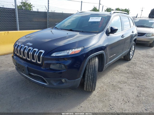 44972015 :رقم المزاد ، 1C4PJMDS0EW296818 vin ، 2014 Jeep Cherokee Limited مزاد بيع