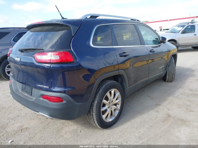 44972015 :رقم المزاد ، 1C4PJMDS0EW296818 vin ، 2014 Jeep Cherokee Limited مزاد بيع