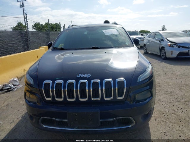 44972015 :رقم المزاد ، 1C4PJMDS0EW296818 vin ، 2014 Jeep Cherokee Limited مزاد بيع