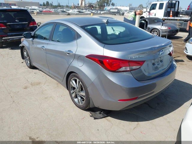 KMHDH4AE8FU378074 Hyundai Elantra Limited