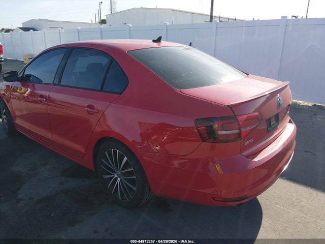 44972257 :رقم المزاد ، 3VWD17AJ1GM325887 vin ، 2016 Volkswagen Jetta 1.8t Sport مزاد بيع