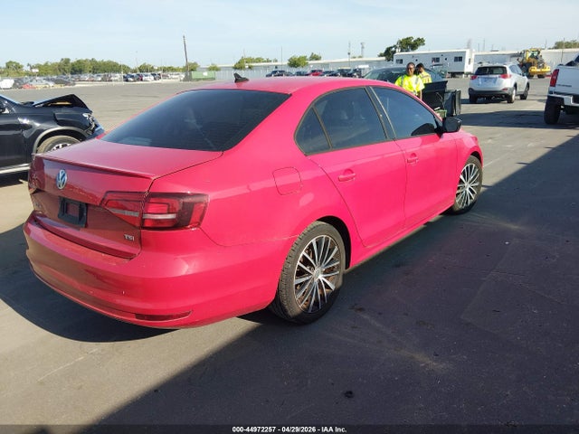 44972257 :رقم المزاد ، 3VWD17AJ1GM325887 vin ، 2016 Volkswagen Jetta 1.8t Sport مزاد بيع