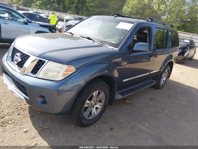 2008 Nissan Pathfinder Le მანქანა იყიდება აუქციონზე, vin: 5N1AR18U28C626081, აუქციონის ნომერი: 44972277