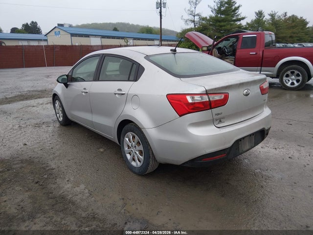 2014 Kia Rio Lx მანქანა იყიდება აუქციონზე, vin: KNADM4A37E6323548, აუქციონის ნომერი: 44972324
