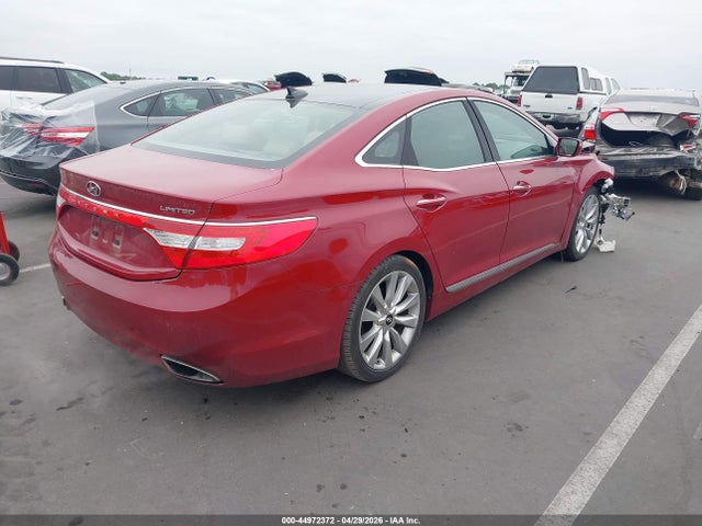 Продажа на аукционе авто 2014 Hyundai Azera Limited, vin: KMHFH4JG9EA357275, номер лота: 44972372