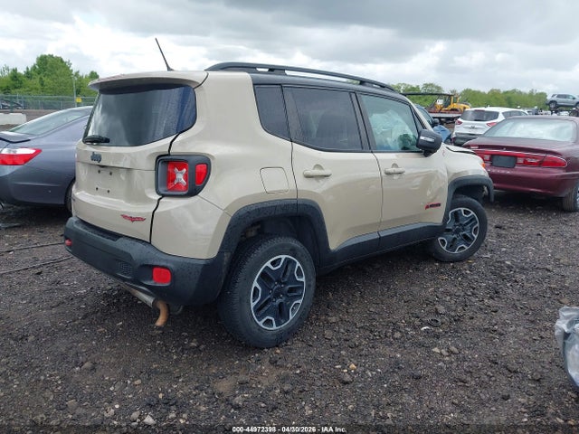2016 Jeep Renegade Trailhawk მანქანა იყიდება აუქციონზე, vin: ZACCJBCT3GPD87823, აუქციონის ნომერი: 44972398