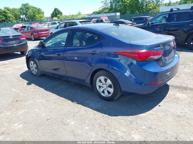 Aukcja sprzedaży 2016 Hyundai Elantra Se, vin: 5NPDH4AE5GH692393, numer aukcji: 44972440