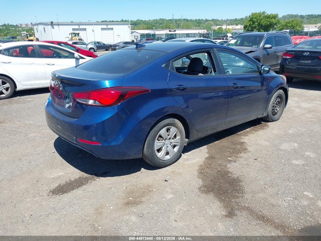 Aukcja sprzedaży 2016 Hyundai Elantra Se, vin: 5NPDH4AE5GH692393, numer aukcji: 44972440