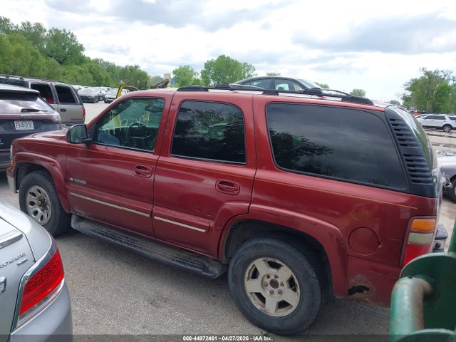 2002 Chevrolet Tahoe Lt მანქანა იყიდება აუქციონზე, vin: 1GNEK13Z12R275401, აუქციონის ნომერი: 44972461