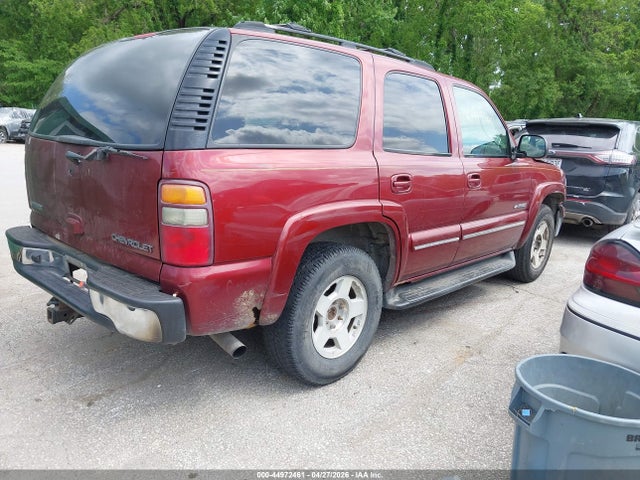 2002 Chevrolet Tahoe Lt მანქანა იყიდება აუქციონზე, vin: 1GNEK13Z12R275401, აუქციონის ნომერი: 44972461