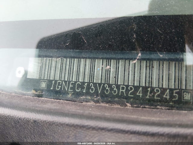 Продаж на аукціоні авто 2003 Chevrolet Tahoe Ls, vin: 1GNEC13V33R241245, номер лоту: 44972490