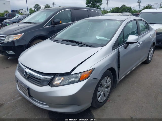 2012 Honda Civic Lx მანქანა იყიდება აუქციონზე, vin: 2HGFB2F54CH333709, აუქციონის ნომერი: 44972504