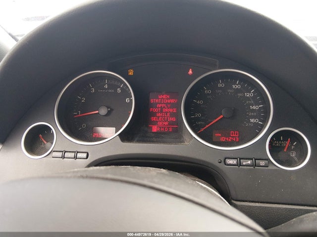 Aukcja sprzedaży 2009 Audi A4 2.0t Cabriolet, vin: WAUAF48H29K007907, numer aukcji: 44972619