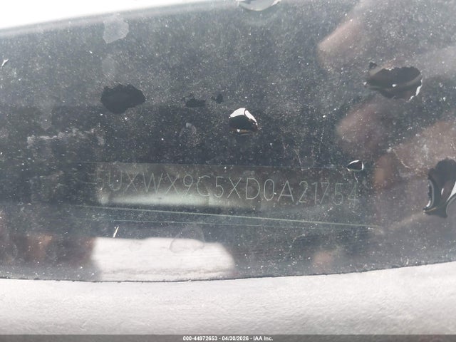 44972653 :رقم المزاد ، 5UXWX9C5XD0A21754 vin ، 2013 Bmw X3 Xdrive28i مزاد بيع