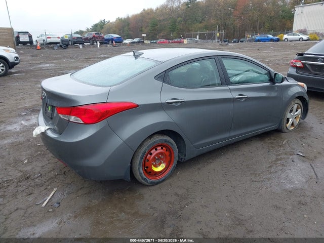 2012 Hyundai Elantra Gls მანქანა იყიდება აუქციონზე, vin: 5NPDH4AE4CH131676, აუქციონის ნომერი: 44972671
