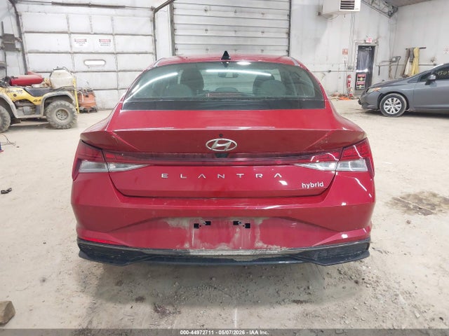 2023 Hyundai Elantra Hybrid Limited მანქანა იყიდება აუქციონზე, vin: KMHLN4AJ8PU056845, აუქციონის ნომერი: 44972711