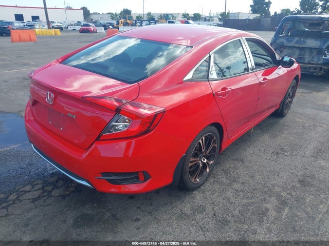 2020 Honda Civic Lx მანქანა იყიდება აუქციონზე, vin: 2HGFC2F64LH595106, აუქციონის ნომერი: 44972746