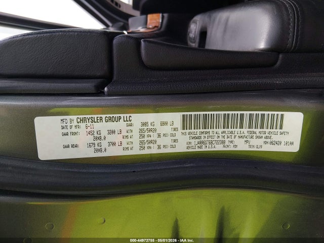 Aukcja sprzedaży 2011 Jeep Grand Cherokee Overland, vin: 1J4RR6GT6BC722388, numer aukcji: 44972755