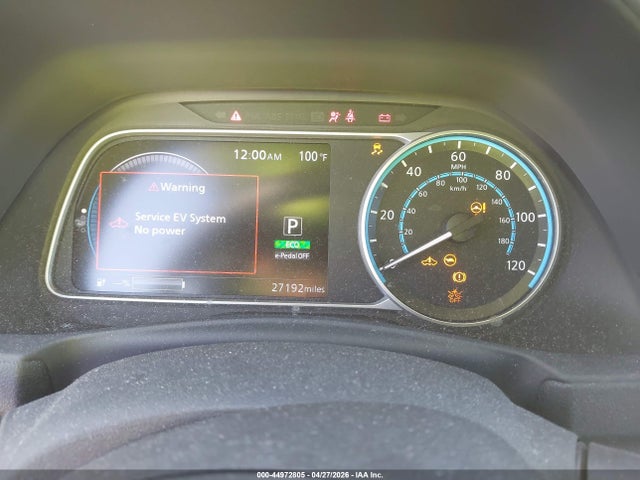 44972805 :رقم المزاد ، 1N4AZ1CP7KC302904 vin ، 2019 Nissan Leaf Sl مزاد بيع