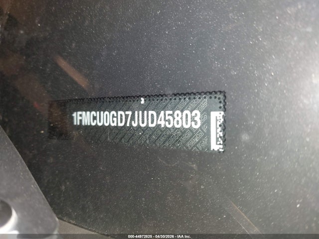 Aukcja sprzedaży 2018 Ford Escape Se, vin: 1FMCU0GD7JUD45803, numer aukcji: 44972825