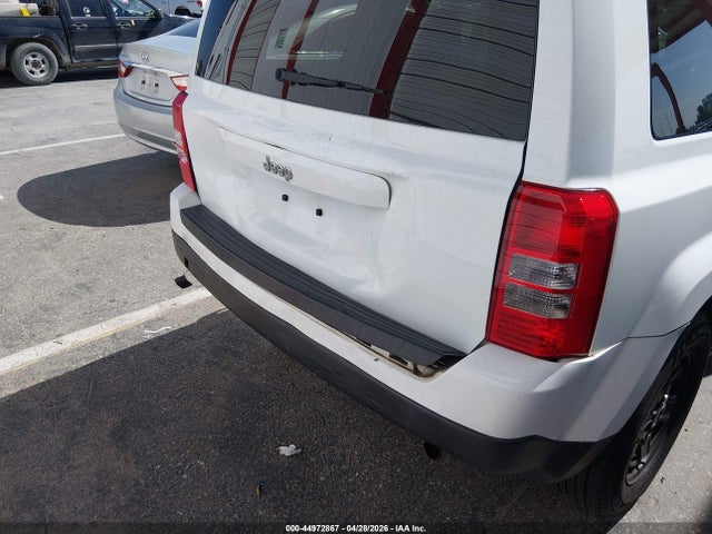 2017 Jeep Patriot Sport Fwd მანქანა იყიდება აუქციონზე, vin: 1C4NJPBA5HD162132, აუქციონის ნომერი: 44972867