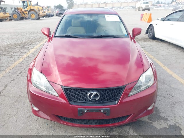 2007 Lexus Is 250 მანქანა იყიდება აუქციონზე, vin: JTHBK262772041326, აუქციონის ნომერი: 44972910