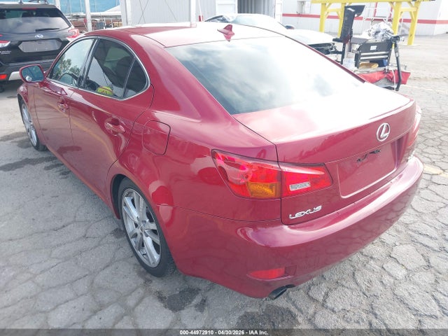 2007 Lexus Is 250 მანქანა იყიდება აუქციონზე, vin: JTHBK262772041326, აუქციონის ნომერი: 44972910